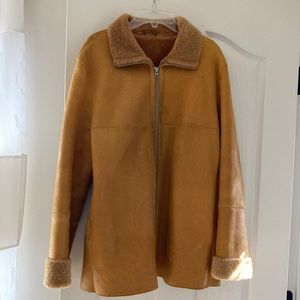 Genuine sheepskin jacket